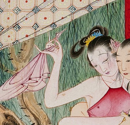 措美县-迫于无奈胡也佛画出《金瓶梅秘戏图》，却因此成名，其绘画价值不可估量